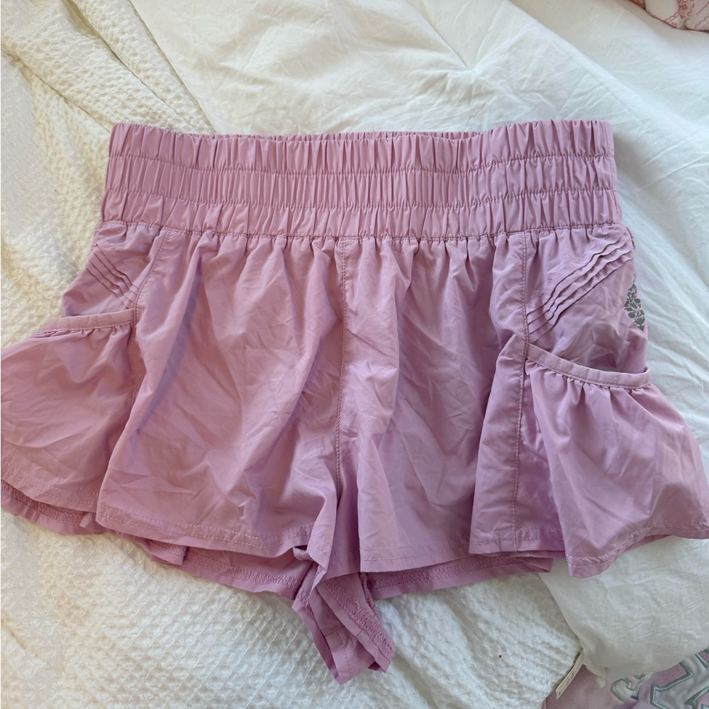 Light Purple/Pink Free People Movement Shorts